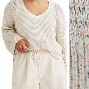 Madewell V-neck sweater